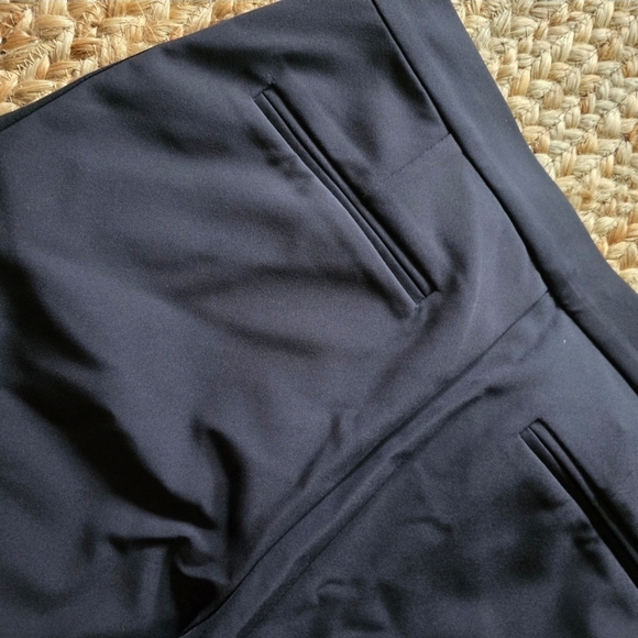 Rebecca Taylor | Black Ava Techy Pant with black stripe 10 - Picture 7 of 11